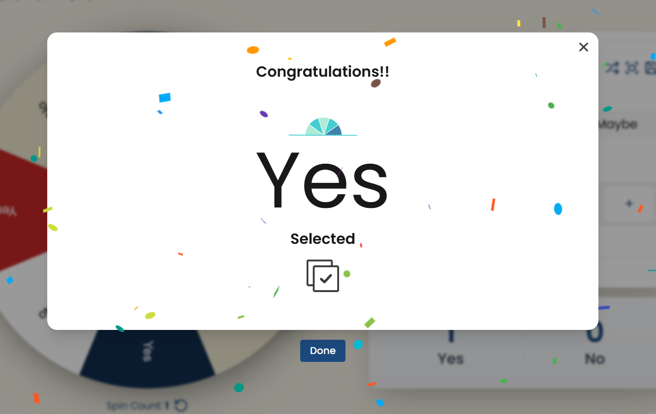 Yes or No Wheel Result.png